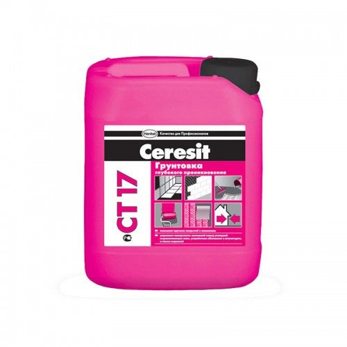 Ґрунтовка глибокопроникаюча CT-17/10 л "Ceresit" 10 л